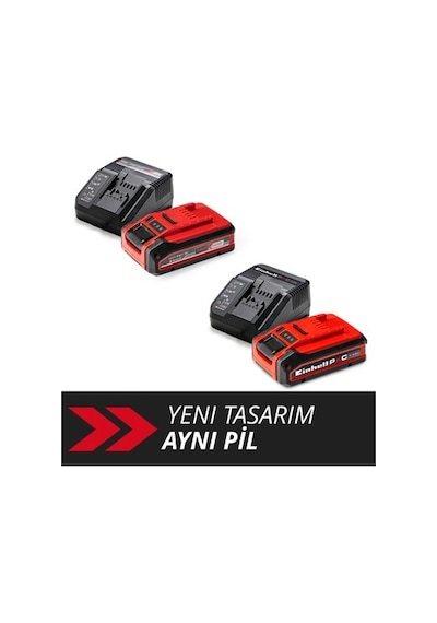 4 Ah Plus Başlangıç Seti İle 1 X 18 V Akü Ve Şarj Cihazı