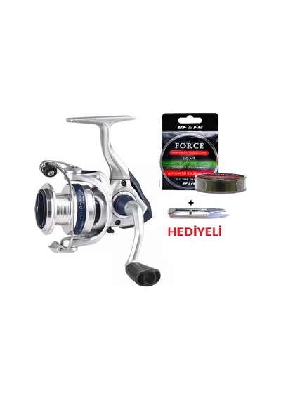 Okuma Arıa-6000a Painting Silver 1bb Misina Sarılı Olta Makinesi