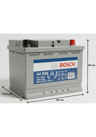 Bosch 12v 60 Ah Amper Efb Start&stop Akü