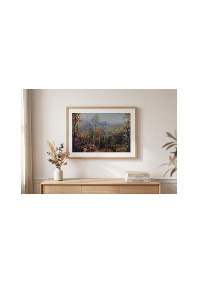 Rönesans Bruegel Darağacındaki Saksağan Çerçevesiz Poster 21x30 Cm A4 Tablo Rönesans Klasik Sanat