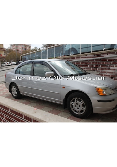 Honda Civic Mügen Cam Rüzgarlığı 2001-2006 Arası 4 Lü Ithal N11.35221