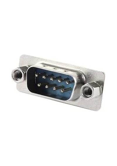 Konnektör Db9 D-sub Plug 9 Pinli Soket Erkek