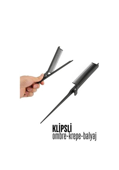 Zenvac Klipsli Krepe Ombre Balyaj Tarağı Solingen 720499 Zenvac29