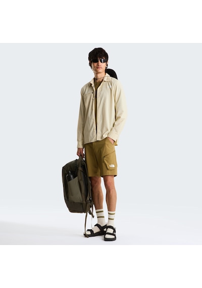 The North Face Packable Long Sleeve Erkek Gömlek C-the0a8ftrdomdom Bej