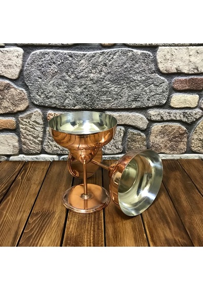 Bakır Margarita Bardağı