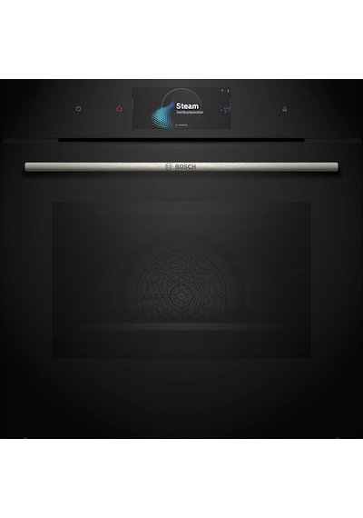 Bosch Black Deluxe HSG7584B1 Buharlı 4D Hot Air 3D Fry - POP6C6P31O - DWK66PJ60T 3 Lü Ankastre Set 615