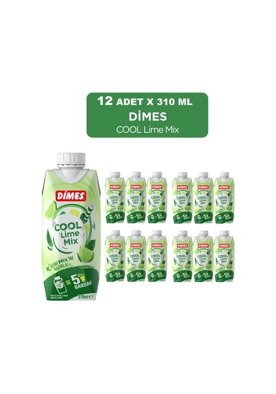 Dimes Cool Lime Mix 310 Ml X 12 Adet