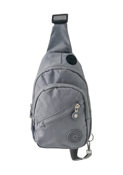 Anılbags Anıl Bags Gri Krinkıl Su Geçirmez Çanta, Çapraz Askılı Omuz Ve