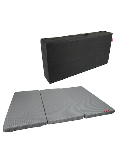 Xpermate Katlanır Çift Kişilik Yatak Çantalı 120x180x8 Gri