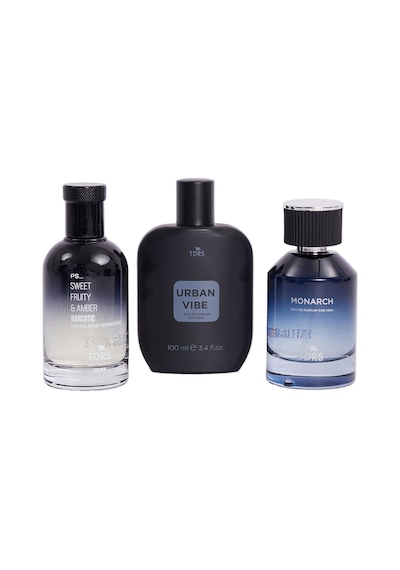 Özel Hediye Kutulu 3'lü Limon-bergamot Çarkıfelek 100 Ml Uzun Süre Kalıcı Parfüm Seti-51103 Diğer