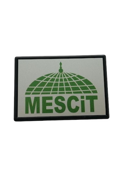 Yönlendirme Büyük Mescit 13x8,5 Cm Çok Renkli