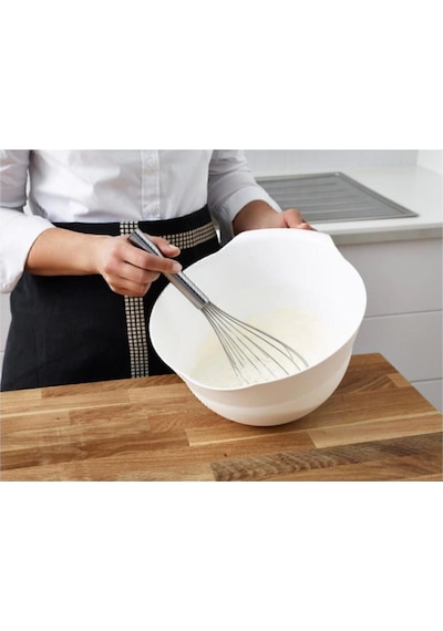 Büyük Boy Paslanmaz Çelik Çırpıcı Üst Kalite Kalın Çıprıcı Yumurta Çırpıcı Krema Çırpıcı 35 Cm Çelik Diğer