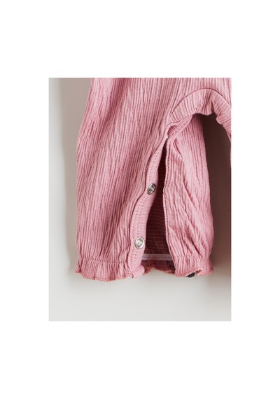 Alıta Cıty Farkıyla Lcw Baby Pembe Bebe Yaka Kız Bebek Tulum - 940159242