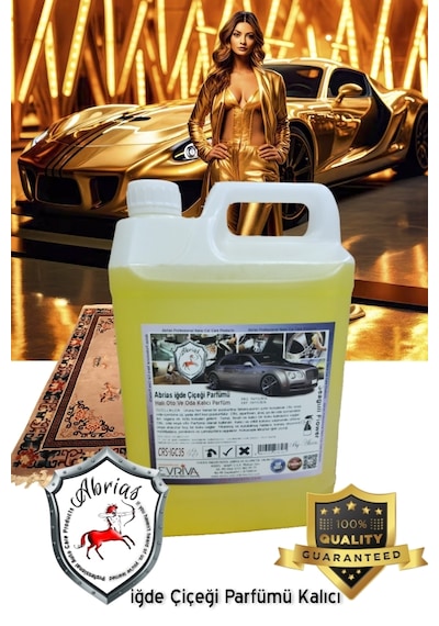 Abrias Halı Oda Ve Araba İğde Çiçeği Kokusu Ve Parfümü 5lt