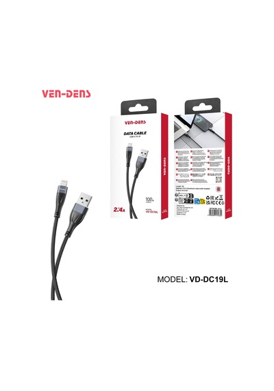 Ven-dens Vd-dc19l Premium Lightning Şarj Ve Data Kablosu