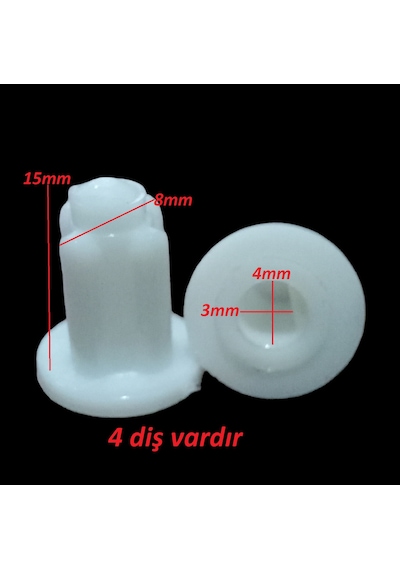 Korkmaz Uyumlu Vertex Mega A445 Blender Hazne Kapağı Kavrama Parçası