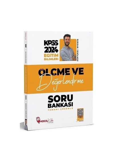 2022 KPSS Eğitim Bilimleri Ölçme ve Değerlendirme Tamamı Çözümlü Soru Bankası - Serdar Yenilmez - Hoca Kafası Yayınları