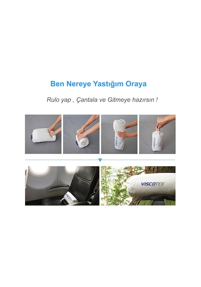 Viscotex Seyahat Yastığı 40x25x10
