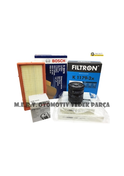 Citroen C3 1.2 Benzinli Puretech 82Hp Filtre Bakım Seti