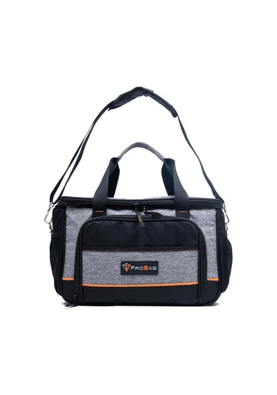 Tr Probag Profesyonel Su Geçirmez Alet Çantası, 63 Bölmeli, Gri-siyah, Omuz Askılı, 48x30x20 Cm, Usta Ve Teknisyen Genel