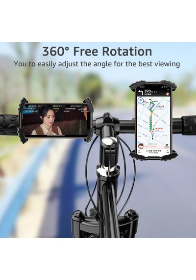Apera Nr51 Motosiklet Bisiklet Telefon Tutucu Tek El Kullanım Oto