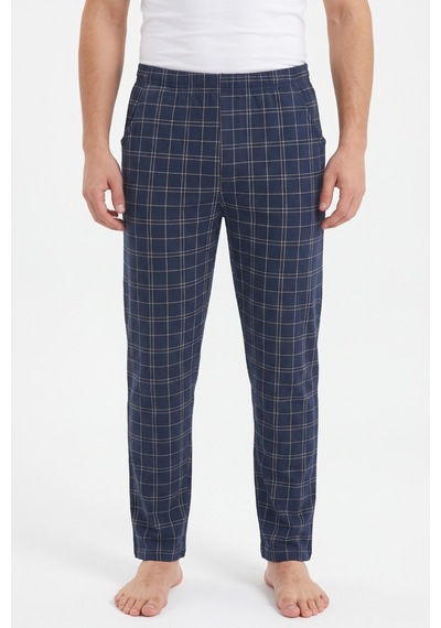 İki Yıldız Erkek Tek Penye Pijama Alt Bgl-st05657 Füme