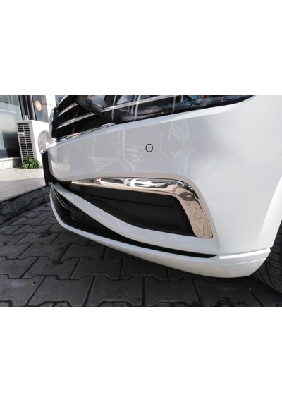 Vw Passat B8.5 2019 Sonrası Ön Sis Çerçevesi Krom P.Çelik