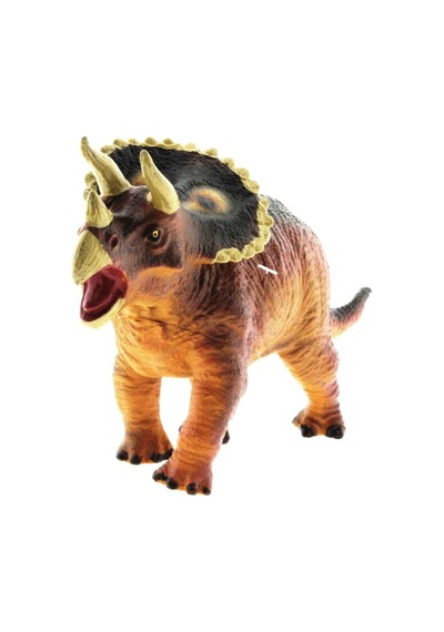 Storeşahin Yumuşak Plastik Dinozor Figür - Triceratops Shn0720