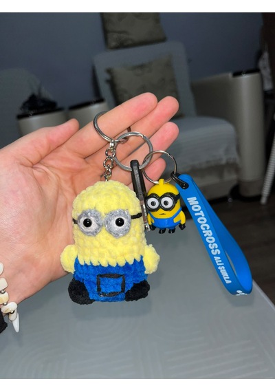 Amigurami Minyon Anahtarlık Çok Renkli