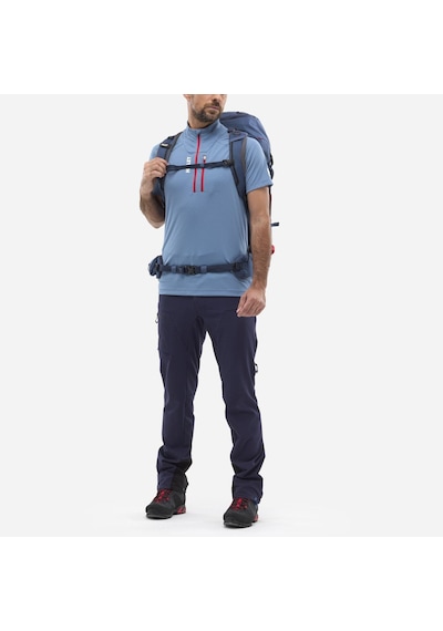 Millet Kamet Tişört Z Erkek Mıv10455 Qk.999 Mavi