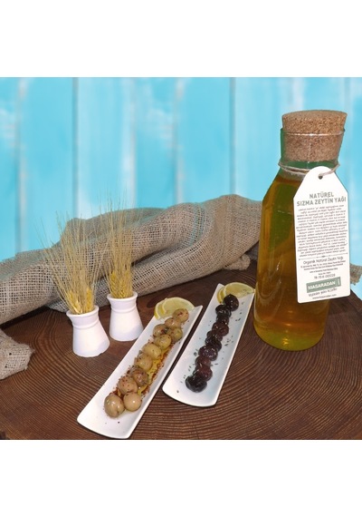 Masardan Yeşil Kırma Zeytin 1 KG