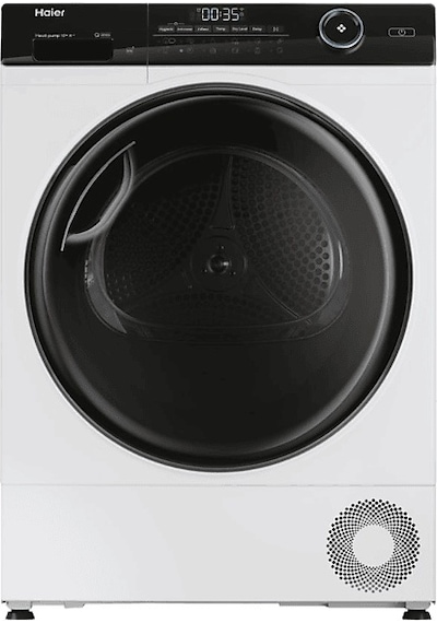 Haier HD100-A2959E-TR 10 KG Wi-Fi + Bluetooth Bağlantılı Isı Pompalı Kurutma Makinesi