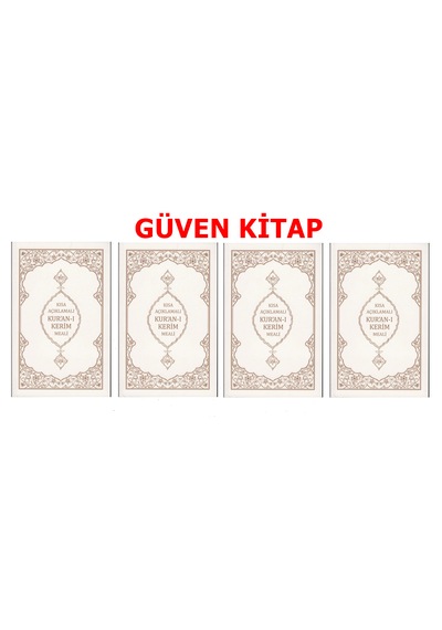 Armağan Kitaplar Mahmut Kısa Kuran-ı Kerim Meali 4 Adet