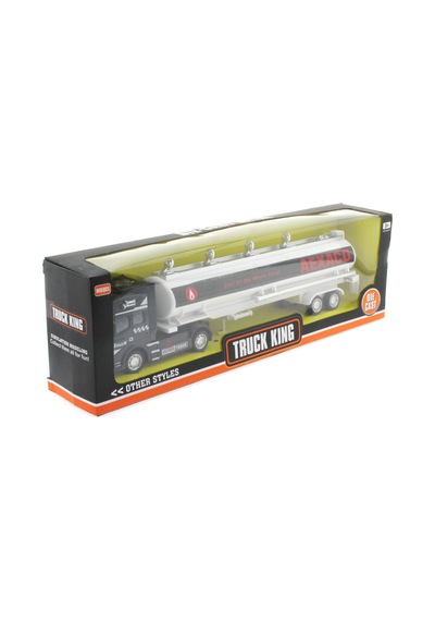 Çek Bırak Die Cast Siyah Kafalı Tanker