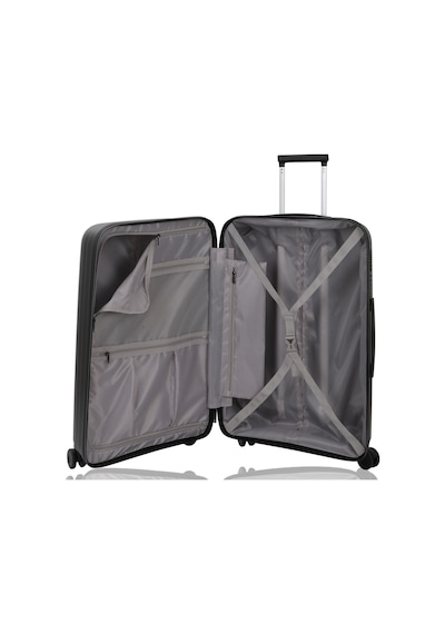 Baggaj V2407 Policarbon Valiz Siyah Set