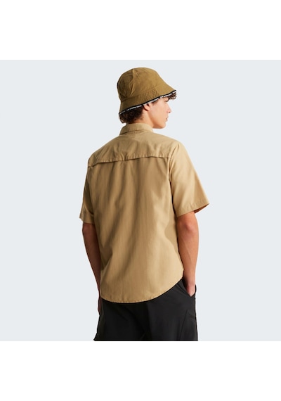 The North Face M Sequoıa Short Sleeve Shırt Erkek Tişört Nf0a8fu6lk51 Haki