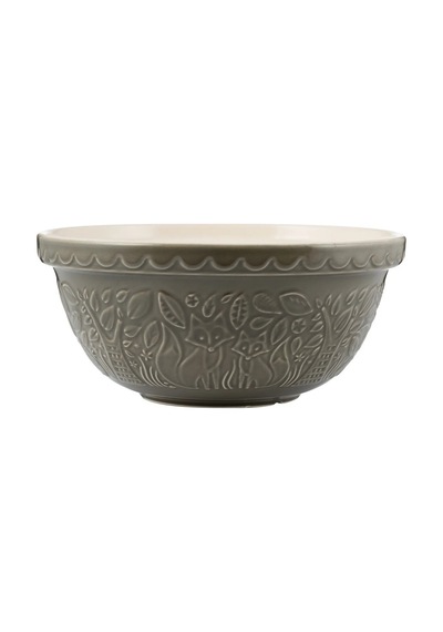 Mason Cash In The Forest Gri 29cm Fox Mixing Bowl Karıştırma Kasesi