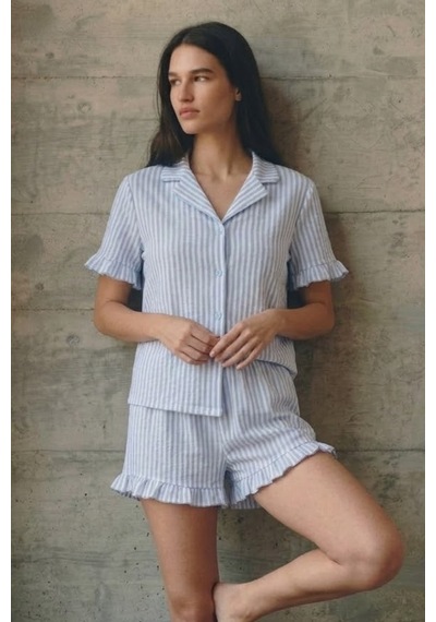Norcia Sports Kadın V Yaka Comfort Fit Mavi Pijama Takımı Çok Renkli - 929322787 Çok Renkli - 929322787 Çok Renkli Norcia Sports Kadın V Yaka Comfort Fit Mavi Pijama Takımı Çok Renkli - 929322787 Çok Renkli - 929322787 Çok Renkli
