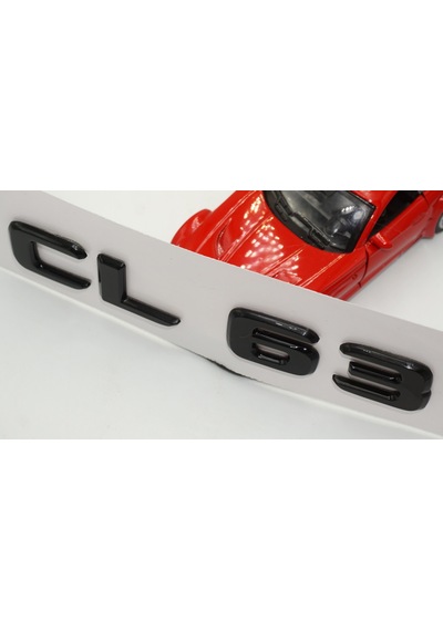 CL 63 Bagaj Parlak Siyah ABS 3M 3D Yazı Logo