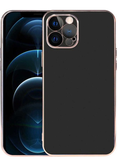 Apple Uyumlu iPhone 12 Pro Kılıf Zore Viyana Kapak Mavi Açık