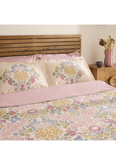 Karaca Home Grandis %100 Pamuk Çift Kişilik Nevresim Takımı Multicolour Renkli