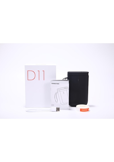 Niimbot D11 Bluetooth Taşınabilir Termal Etiket Yazıcı Siyah