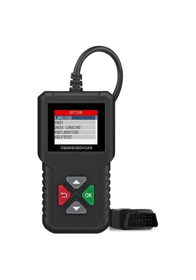 Ya-101 Obd2 Araç Arıza Tespit Cihazı Motor Kod Okuyucu, O2 Sensör & Evap Test