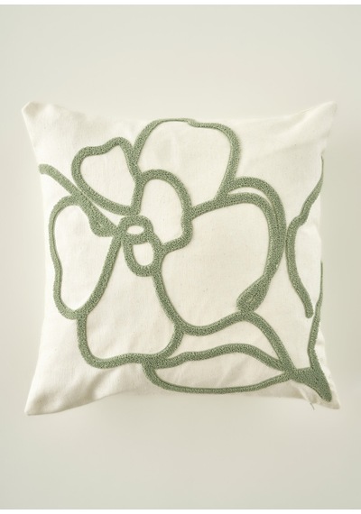 Bella Maison Grace Dekoratif Yastık Kılıfı Yeşil 43x43 Cm Yeşil