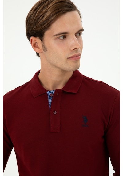 U.s. Polo Assn. Erkek Bordo Sweatshirt 50289062-vr014 Bordo
