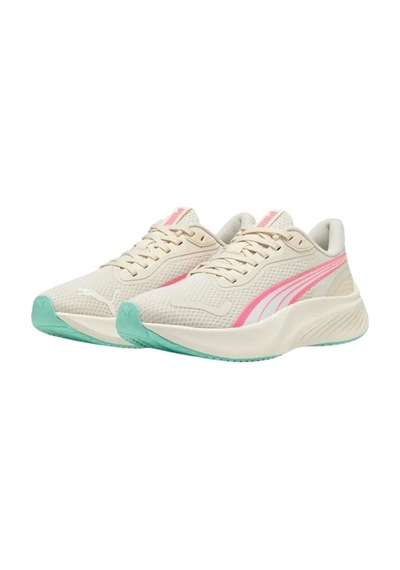 Puma Puma Pounce Lite Kadın Beyaz Yol Koşusu Ayakkabısı 7796 Çok Renkli