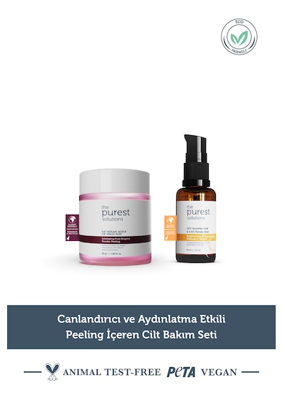 The Purest Solutions Canlandırıcı Ve Aydınlatma Etkili Peeling İç