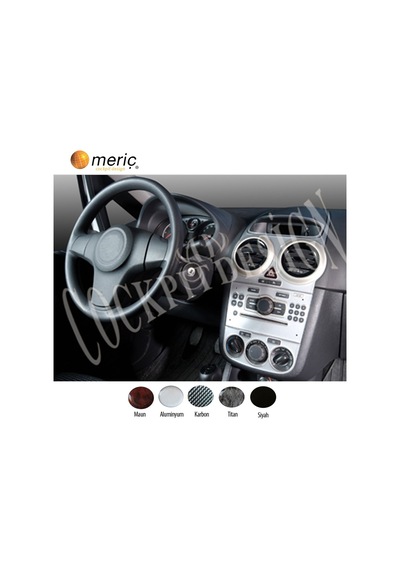 Meriç® Opel Corsa D Ön Torpido Kaplama 13 Parça 2007-2019 (530156958)