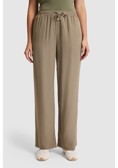 U.s. Polo Assn. Kadın Haki Pantolon Kanvas-chino 50325543-vr027