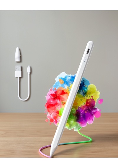 Tablet Kalemi Apple iOS Android Windows Uyumlu Yedek Uçlu Universal 0